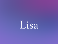 Lisa — Meaning, Origin & Popularity